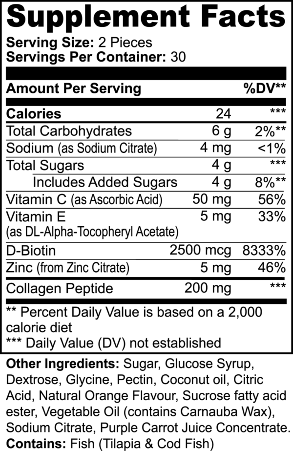 Warrior's Collagen Gummies (Adult) - Image 6